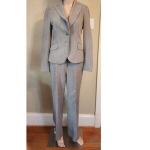 Anne Klein Grey Tweed Pant Suit